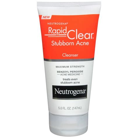 Neutrogena Rapid Clear Stubborn Acne Cleanser, 5 Ounce – Medcare ...