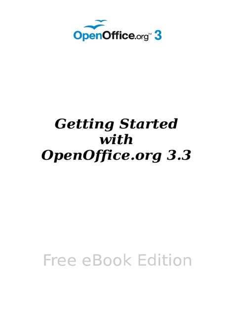 OpenOffice B00k Tutorial 的图像结果