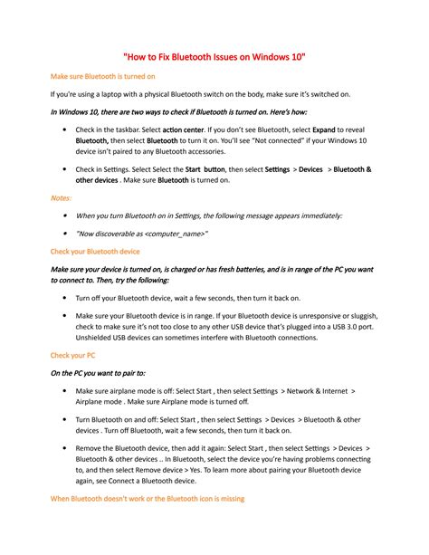 Image result for Fix Bluetooth Issues on Windows 10