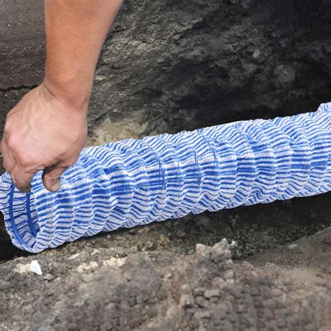 Drainage Pipe 6 Inch Corrugated Drain Pipe 4 6 10 15 Feet 20 30 40 50 100 150 Ft, Pvc Soft ...
