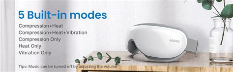 RENPHO Eyeris 1 - RENPHO Eye Massager with Heat, Bluetooth Music ...