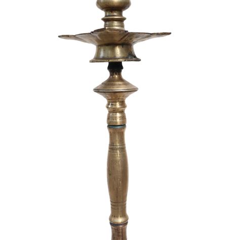 Long kuthuvilakku Brass Oil Lamp