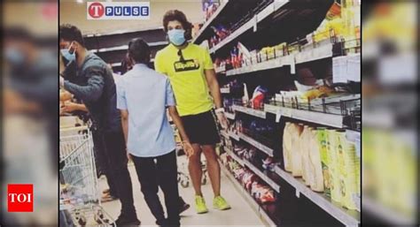 Spotted: Amid lockdown, Allu Arjun buys groceries at a supermarket like ...