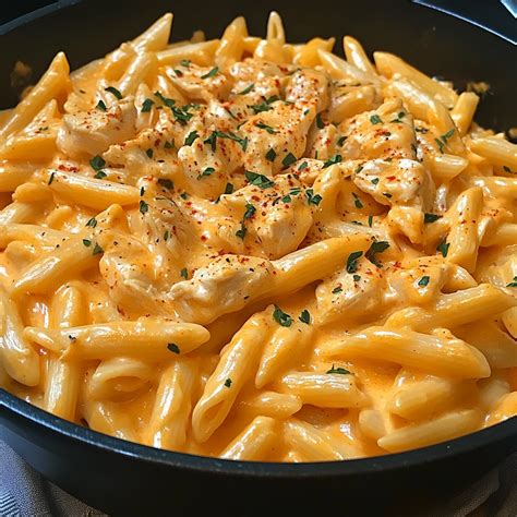 Buffalo Chicken Alfredo Penne - Grammy Recipes