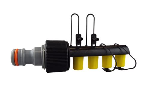 Buy Cost Wise Micro irrigation 4 way manifold/splitter(ALLOWS YOU TO ...
