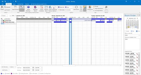 How to use the Scheduling Assistant for Outlook and Microsoft Teams ...