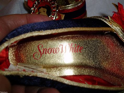 Vintage Girls / Child DISNEY Snow White Shoes, Size 7/8 | #1827539652