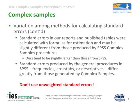 SPSS Complex Samples 的图像结果