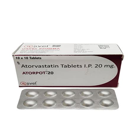 ATORPOT-20 Tablets Osvel Pharma