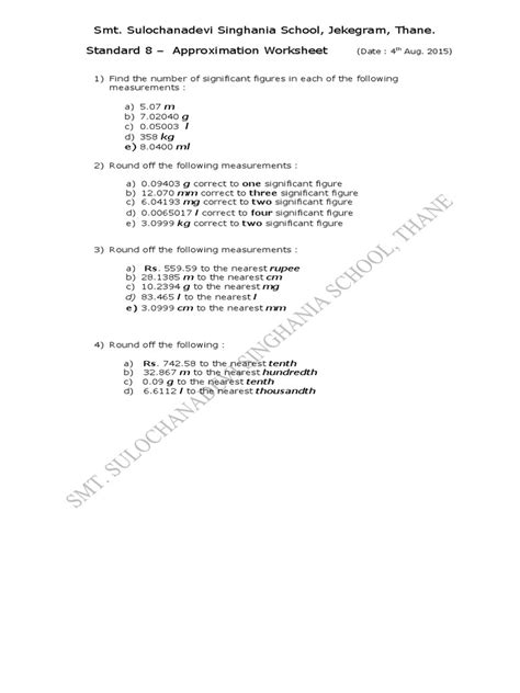 Image result for Linear Approximation Worksheet