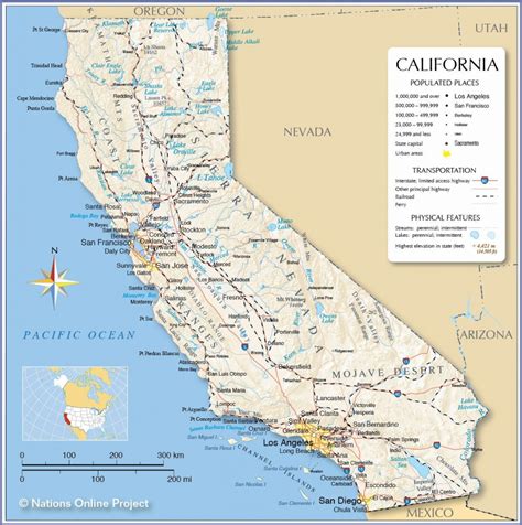 Interactive Map of California 的图像结果