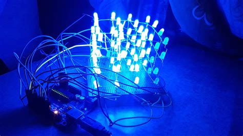 Image result for LED Cub Using Ardiuno
