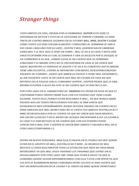 Image result for Stranger Things Notes