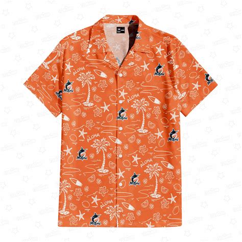 Miami Marlins Aloha Paradise Hawaiian Shirt - TeeAloha