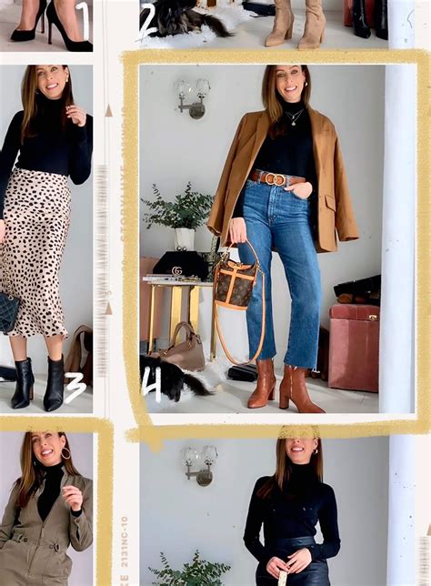 10 Ways to Wear a Black Turtleneck - Sydne Style