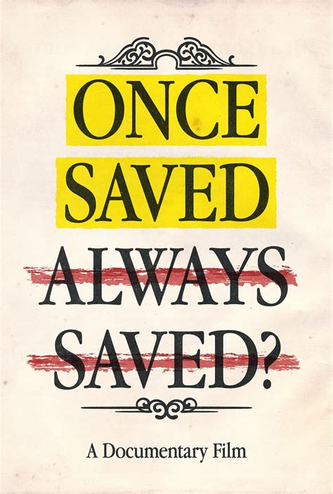 Once Saved Always Saved? A Documentary (2024)