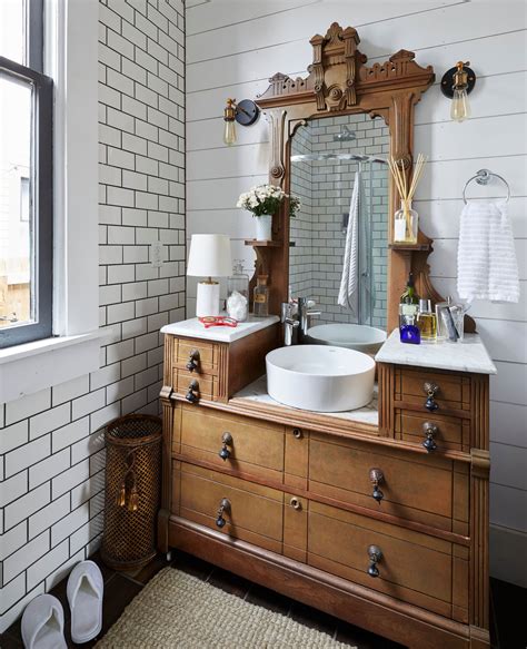 Rustic Farmhouse Bathroom Tile Farmhouse Master Bathroom Reveal
