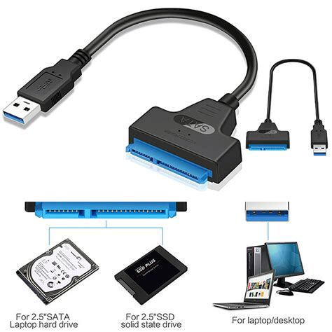 Jual SATA TO USB 2 0 UNTUK HARDDISK HDD 2 5 INCH HDD NOTEBOOK KABEL ADAPTER HIGH QUALITY ...