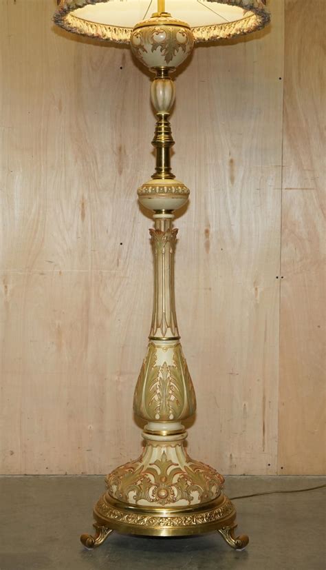 1890 ROYAL WORCESTER FULLY STAMPED ANTIQUE ViCTORIAN FLOOR STANDING ...