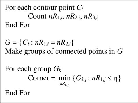 Image result for Corner Detection Algorithm Open 3D