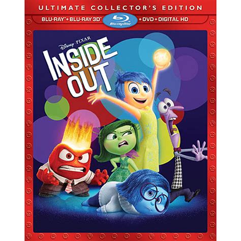 Inside Out (Ultimate Collector's Edition) (Blu-ray + Blu-ray 3D + DVD ...