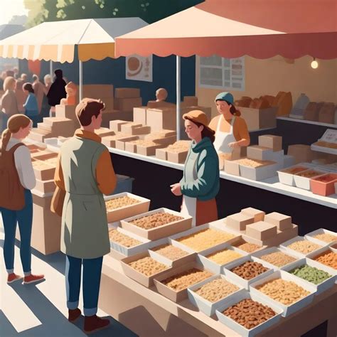 Shopping in the Market Cartoon 的图像结果