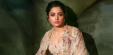 Rashmika Mandanna strikes cute pose at Maddock success party, netizens ...