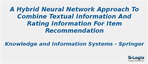 A hybrid neural network - Python Projects | S-Logix | S-Logix