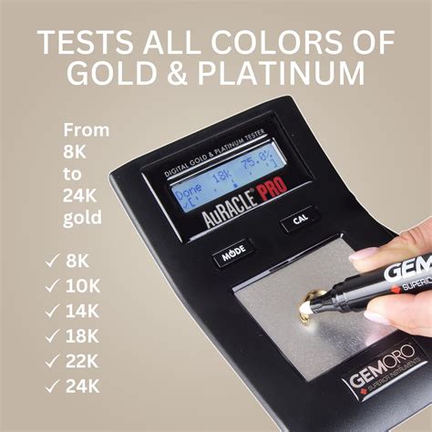 GemOro AuRACLE PRO Gold Tester & Extra Replacement India | Ubuy