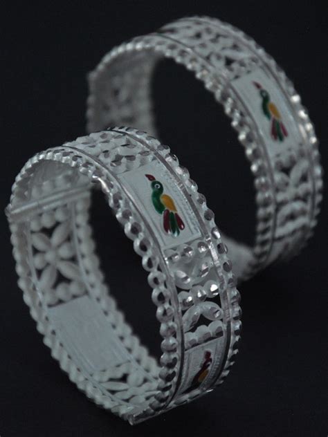 Silver Bangles online for women | Silverlinings | Handmade Filigree