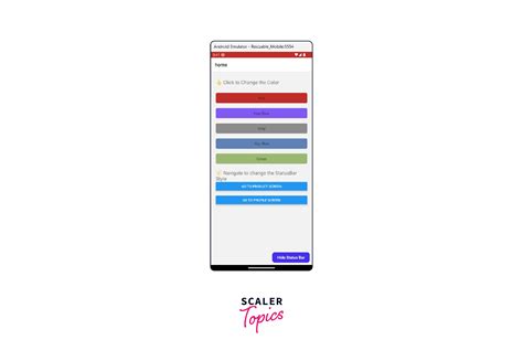 Image result for Status Bar React Native Android