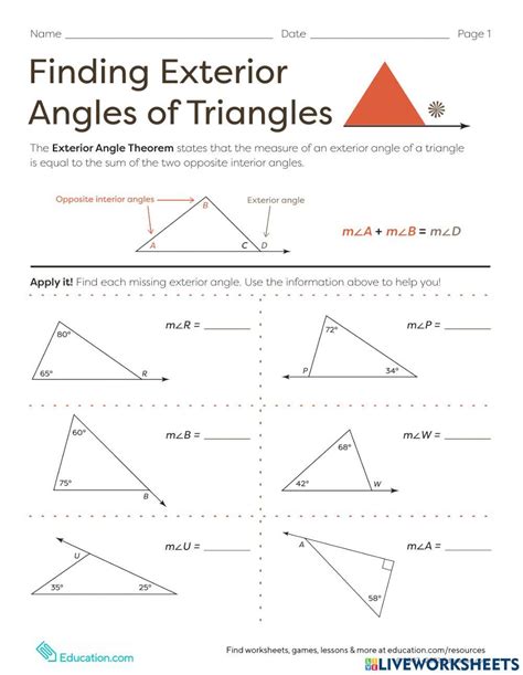 Image result for Angle Side Theorem Worksheet
