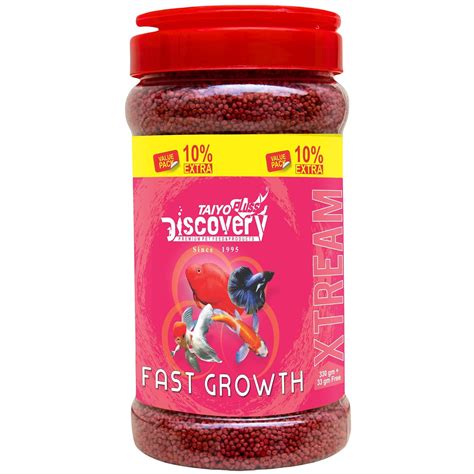 Taiyo Pluss Discovery Xtream Fast Growth Fish Food - 363 G (330 G ...