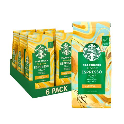 Starbucks Blonde Espresso Roast Whole Coffee Beans | Discount Dragon