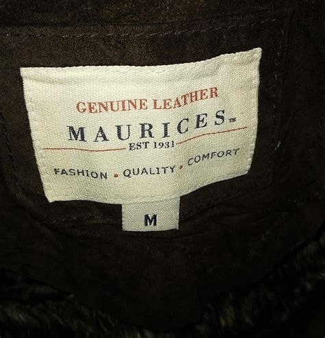Maurices Veste en Cuir D'Occassion Pre-owned Femme Taille M Brun PGS146LZ | eBay
