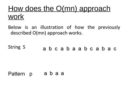 KMP String Matching Algorithm 的图像结果