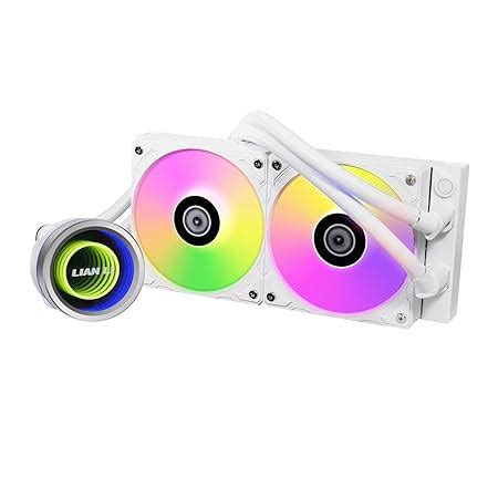Lian Li Galahad II Trinity 240 ARGB CPU Liquid Cooler/AIO - White ...