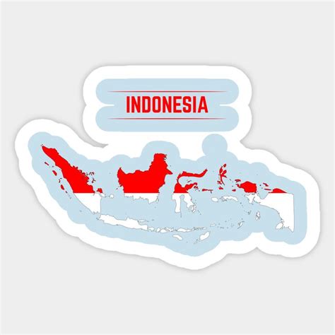 Image result for Indonesia Map Sticker