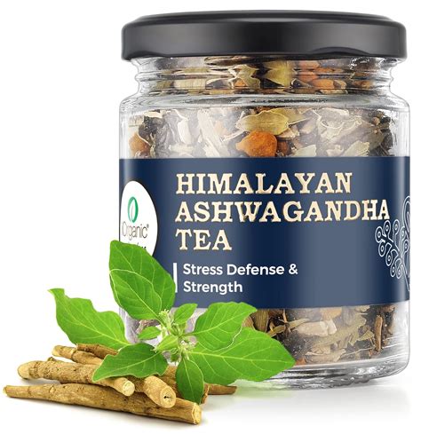 IORGANIC Himalayan Ashwagandha Tea (75 Gm) | Organic Herbal Immunity ...