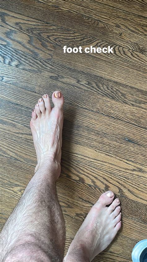 Rob Anderson's feet