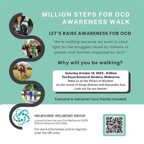Million Steps for OCD Awareness — Melbourne Wellbeing Group