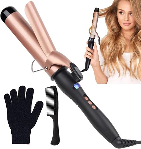 Amazon.com: 2 Inch Extra Long Barrel Curling Iron for Long Hair, Large ...