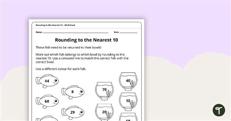 Image result for Rounding Nearest 10 Worksheet