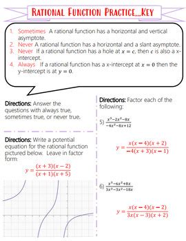 Image result for Basic Rational Function