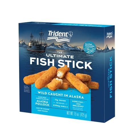 The Ultimate Fish Stick® 4 lb (60 count) | Products | Trident Seafoods®