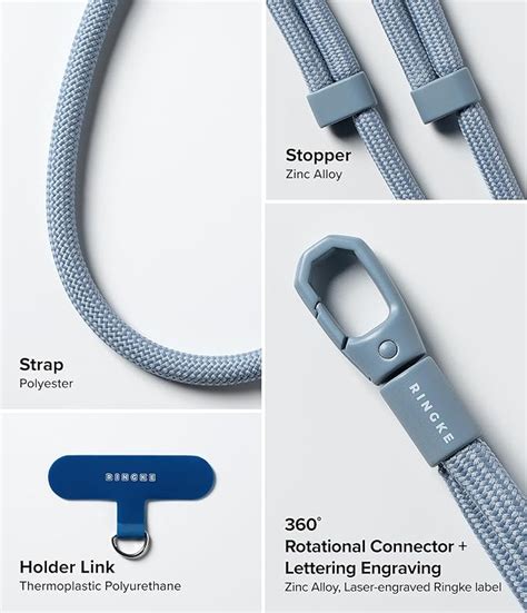Holder Link Flow Adjustable Shoulder Y-Type Strap with Patch - Urban B