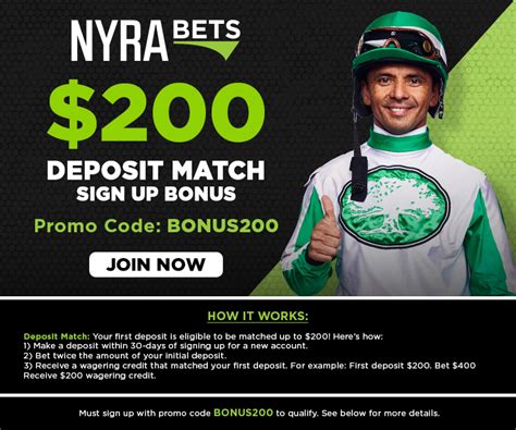 NYRA Bets Sign Up Bonus for NYRA Fans
