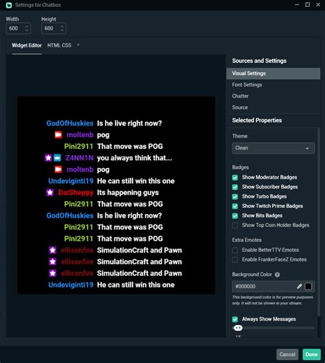 Image result for Test Chat Box Streamlabs