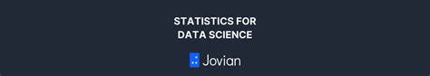 Statistics for Data Science | Jovian