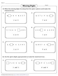 Image result for Comparing Numbers 4 Digits
